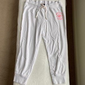 GAP White Joggers Sweat Pants Large